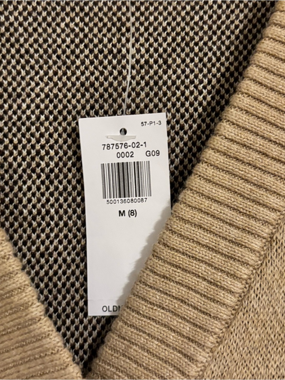 Old Navy Kids Tan Horse Button Cardigan Sweater Equestrian Cowgirl NWT Western - Picture 4 of 9